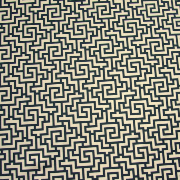Maze Nylon Spandex Swimsuit Fabric - 25" Remnant