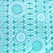 Mint Medallion Nylon Spandex Swimsuit Fabric