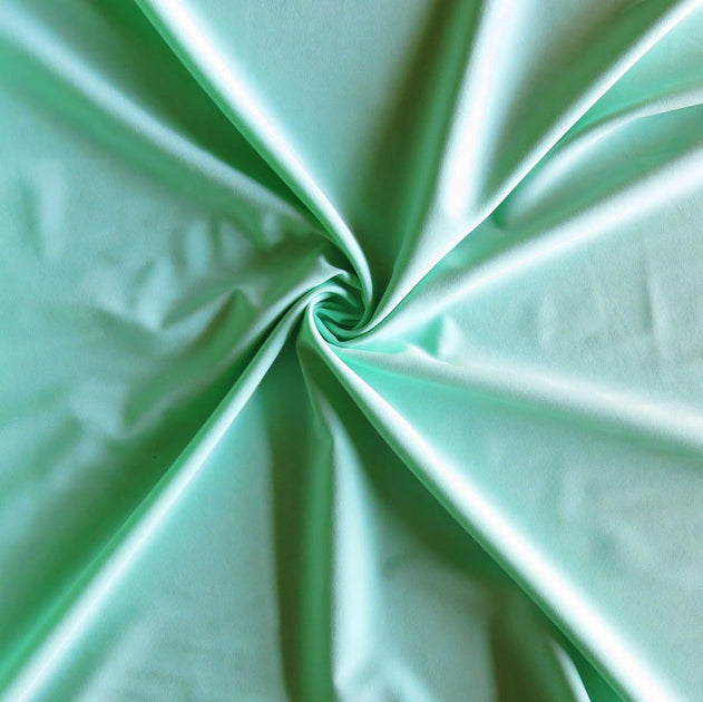 Mint Stretch Woven Fabric The Fabric Fairy