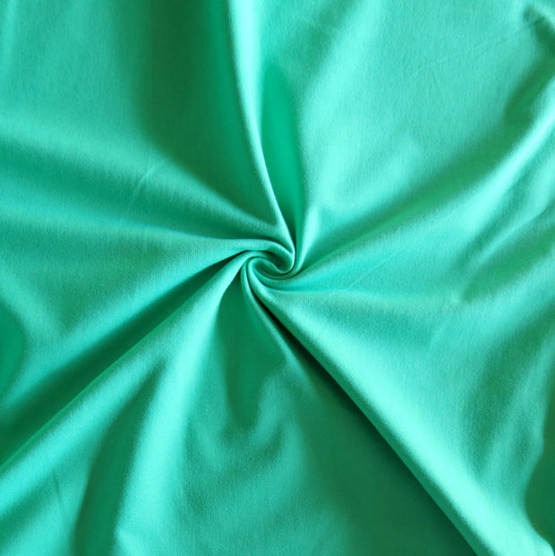Minty Green 12 oz. Cotton Lycra Jersey Knit Fabric