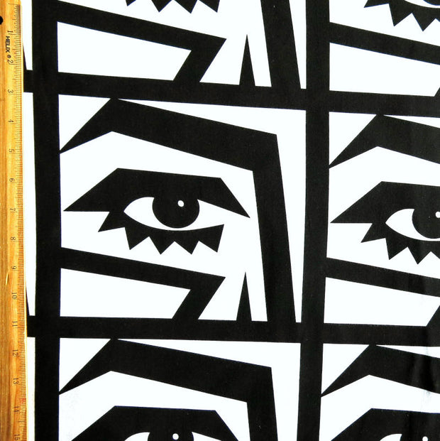 Modern Eye Cotton Spandex Knit Fabric