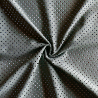 Moss Laser Dots Recycled Poly Spandex Athletic Knit Fabric