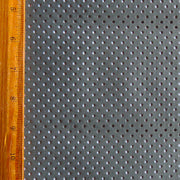 Moss Laser Dots Recycled Poly Spandex Athletic Knit Fabric
