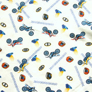 Motorcycle Rally Cotton Knit Fabric