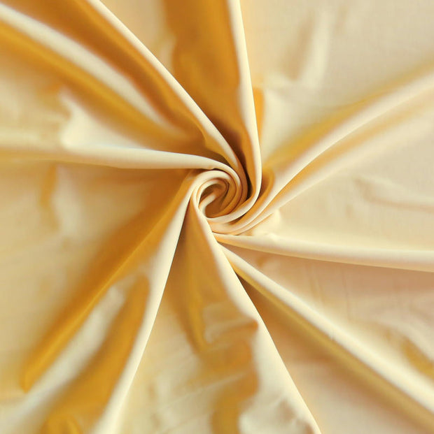 Mustard Nylon Spandex Swimsuit Fabric