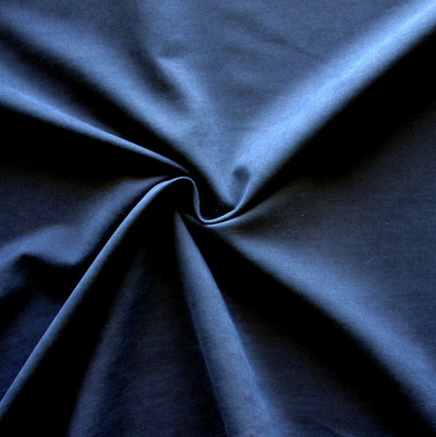 Very Dark Navy Polyester Microfiber Boardshort Fabric