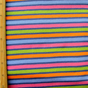 Nightfall Stripe Cotton Knit Fabric