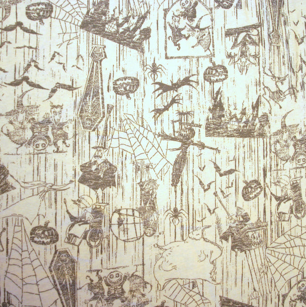 Nightmare Cotton Knit Fabric