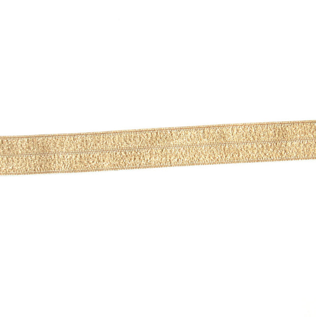 Nude Fold Over Elastic Trim