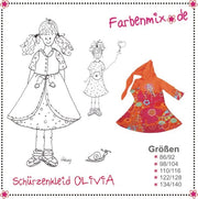 Olivia Pinafore Dress Sewing Pattern by Farbenmix