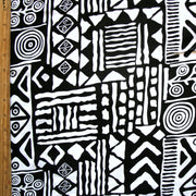 Patchwork Tribal Cotton Lycra Knit Fabric
