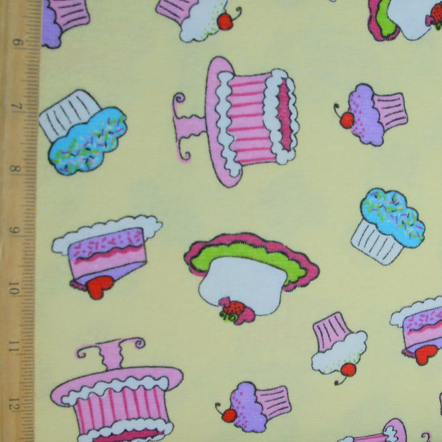 Patisserie Cotton Knit Fabric