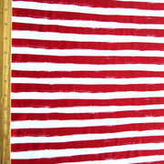 Distressed Patriotic Stripes Nylon Spandex Swimsuit Fabric