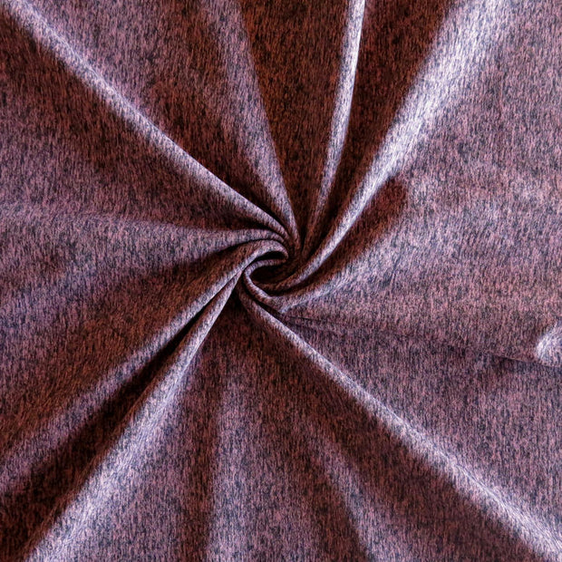 Peachy Pink Eclat Marl Poly Spandex Jersey Knit Fabric