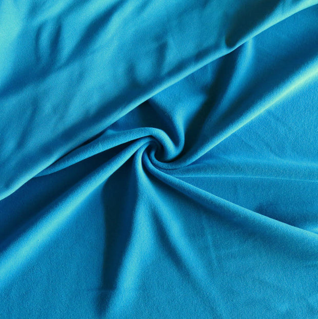Peacock Blue Polartec Powerstretch Fleece Knit Fabric