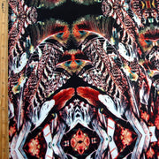 Peacock Feather Kaleidoscope Nylon Lycra Swimsuit Fabric