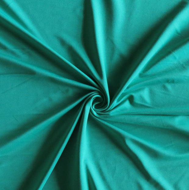 Peacock Green Nylon Spandex Swimsuit Fabric