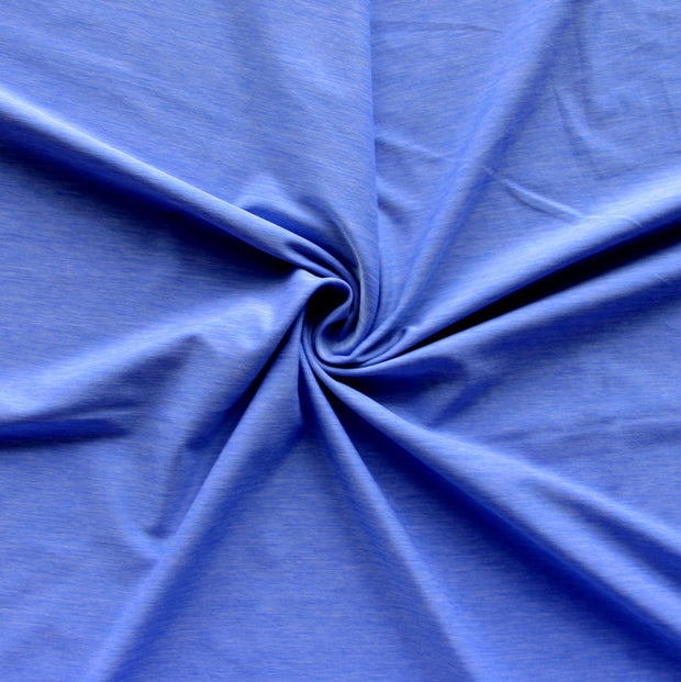 Periwinkle Marl Nylon Lycra Swimsuit Fabric