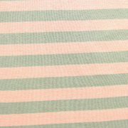 Pink and Grey 5/8" Stripe Cotton Knit Fabric