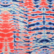 Pink/Blue Tie Dye Nylon Lycra Swimsuit Fabric