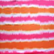 Pink/Orange Ombre Stripes Nylon Lycra Swimsuit Fabric - 33" Remnant