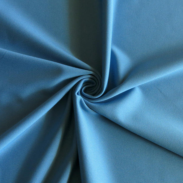 Poolside Blue Dry-Flex Micropoly Lycra Jersey Knit Fabric - 32" Remnant