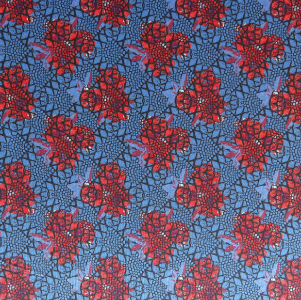 Poppy Mosaic Nylon Spandex Swimsuit Fabric