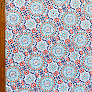Preppy Mosaic Nylon Spandex Swimsuit Fabric
