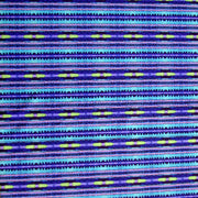 Purple, Aqua, Lime Abstract Stripe Nylon Lycra Swimsuit Fabric