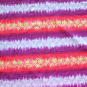 Purple, Orange Ombre Sun Stripe Nylon Lycra Swimsuit Fabric
