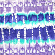 Purple and Seafoam Vertical Tie Dye Nylon Lycra Swimsuit Fabric