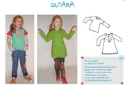 Quiara Hoodie Shirt Sewing Pattern by Farbenmix