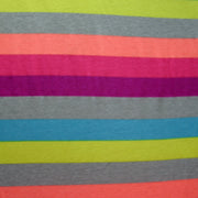 Rave Rainbow Cotton Knit Fabric - 15 Yard Bolt