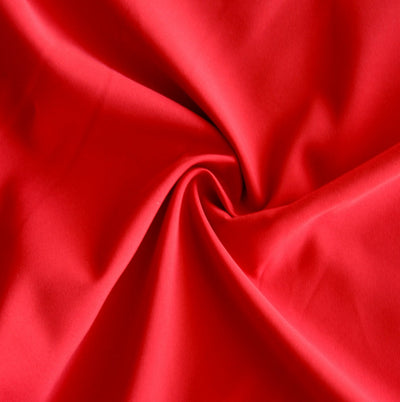 Classic Red Polyester Microfiber Boardshort Fabric