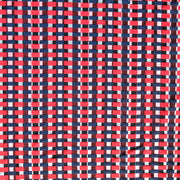 Red/Navy Checkers Stretch Woven Fabric