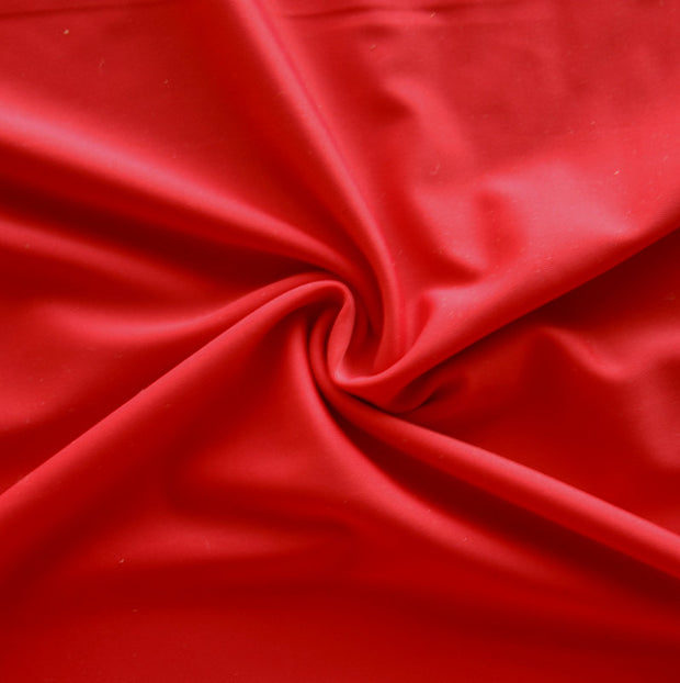 Cherry Red Nylon Lycra Swimsuit Fabric