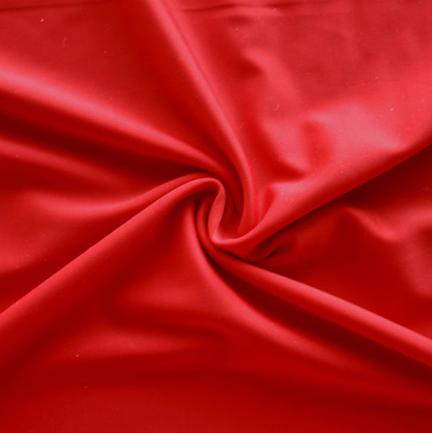 Fire Engine Red Nylon Lycra Swimsuit Fabric