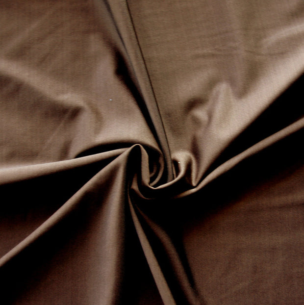 Rich Brown Nylon Lycra Swimsuit Fabric