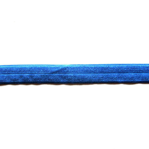 Royal Blue Fold Over Elastic Trim