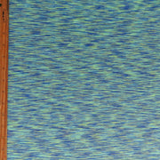 Royal, Lime, and Mint Space Dye Poly Lycra Jersey Knit Fabric