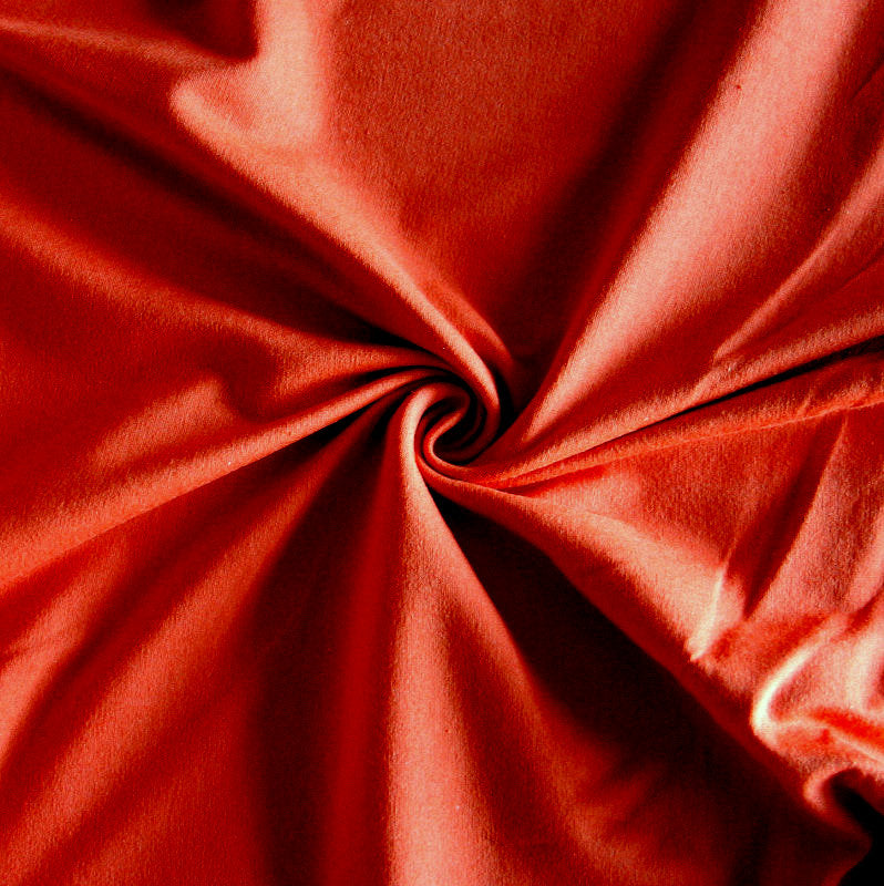 Rust 10 oz. Cotton Lycra Jersey Knit Fabric – The Fabric Fairy