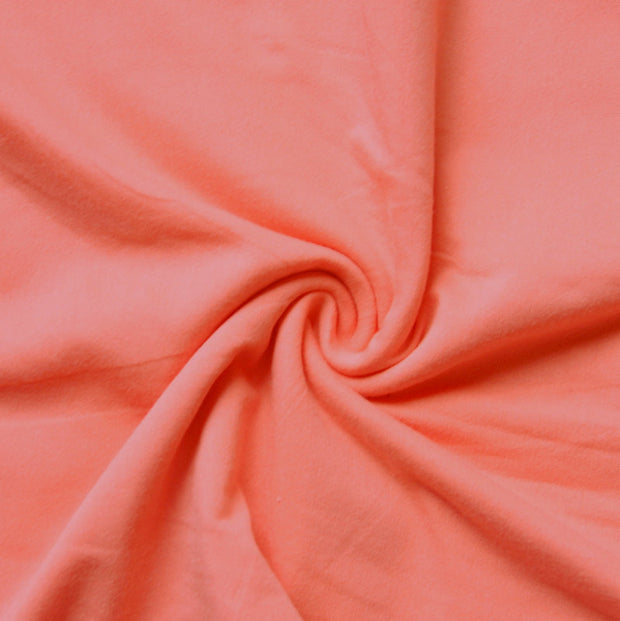 Salmon Cotton Lycra Jersey Knit Fabric
