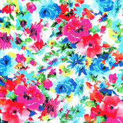 Sassy Floral Nylon Spandex Swimsuit Fabric