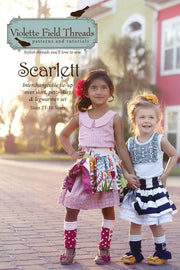 Scarlett Petti-Skirt & Legwarmer Boutique Sewing Pattern by Violette Field Threads
