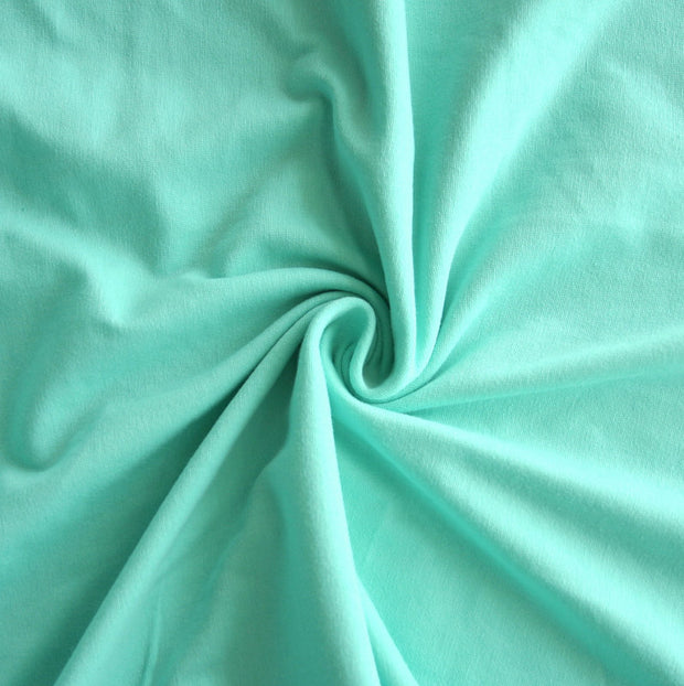Seafoam Cotton Lycra Jersey Knit Fabric