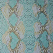 Seafoam Python Nylon Lycra Swimsuit Fabric
