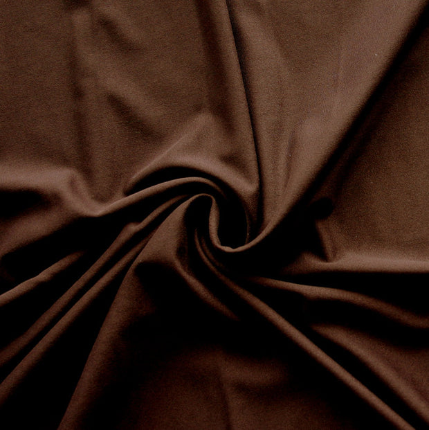 Seal Brown Nylon Lycra Swimsuit Fabric