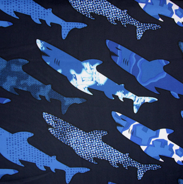 Shark Tale Swimsuit Fabric