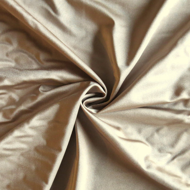 Shiny Bisque Nylon Spandex Swimsuit Fabric