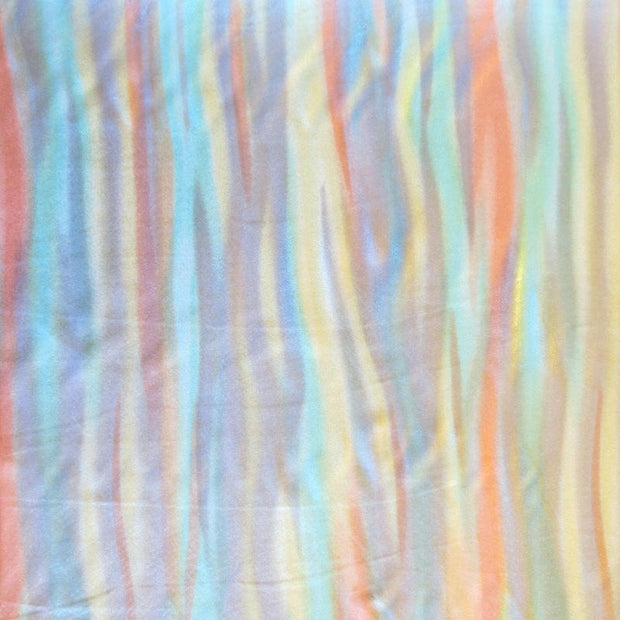 Shiny Blending Stripe Nylon Spandex Swimsuit Fabric